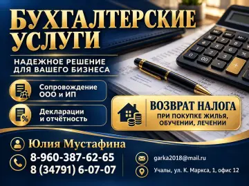 Бухгалтерские услуги ООО, ИП и физическим лицам